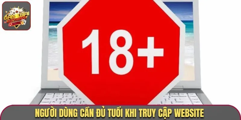 Miễn Trừ Trách Nhiệm - 3 Quy Tắc Quan Trọng Bạn Đọc Cần Biết 2 Người dùng cần đủ tuổi khi truy cập website
