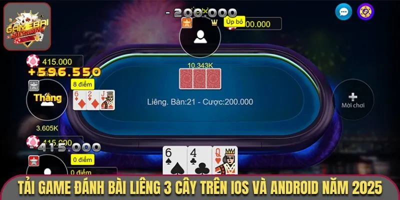 Tải game đánh bài Liêng 3 cây